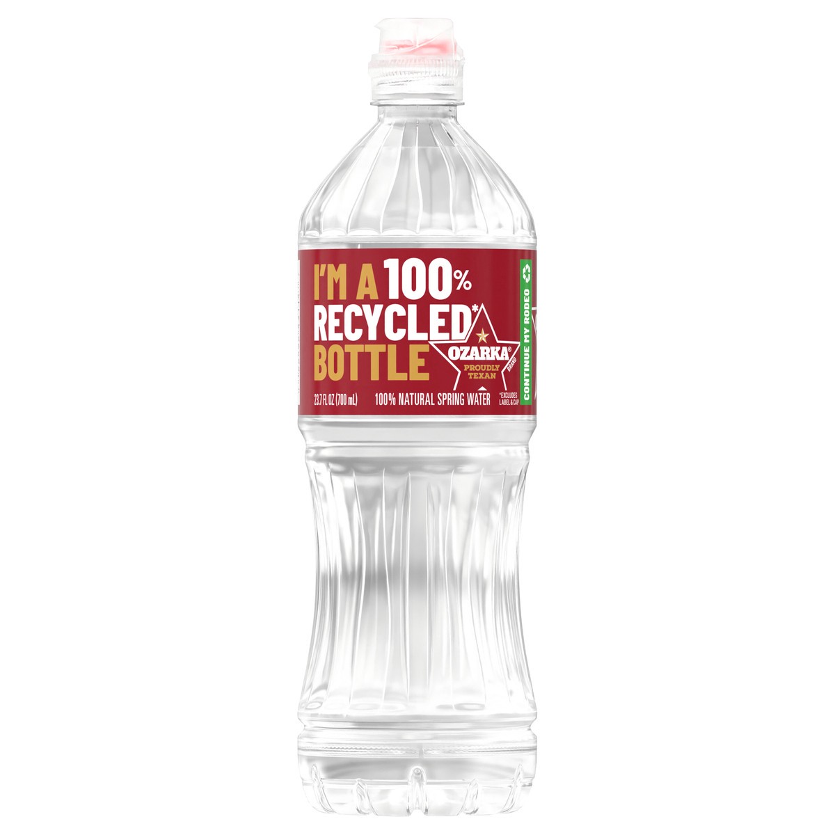 slide 1 of 4, OZARKA Brand 100% Natural Spring Water- 23.7 oz, 23.7 oz