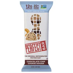 Perfect Bar Dark Chocolate Chip Cookie Dough Protein Bar - 2.18oz