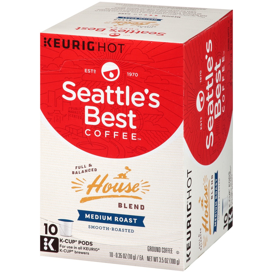 Seattle's Best Coffee House Blend K Cup Pods 10 ct Shipt