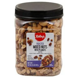Raley's Mixed Nuts With Peanuts 32 oz