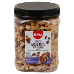 Raley's Mixed Nuts With Peanuts 32 oz