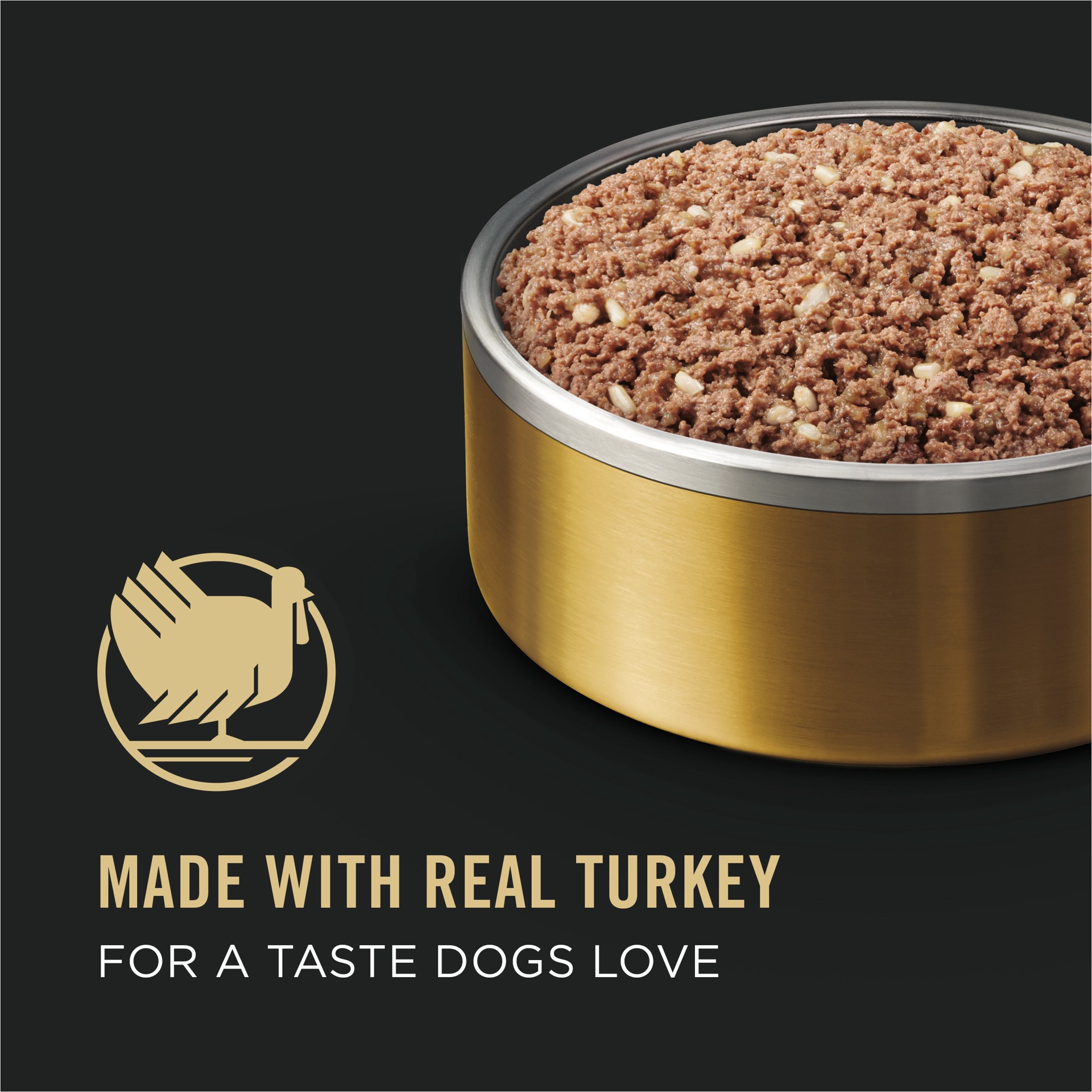 slide 3 of 8, Purina Pro Plan Wet Dog Food For Senior Dogs Adult 7 Plus Turkey and Rice Entree Classic, 13 oz