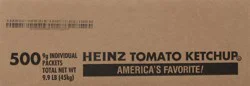 Heinz Tomato Ketchup - 500 ct