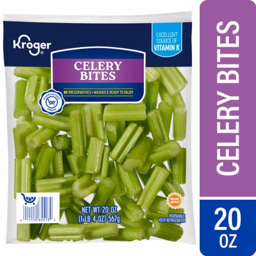 slide 1 of 2, Kroger® Celery Bites Bag, 20 oz