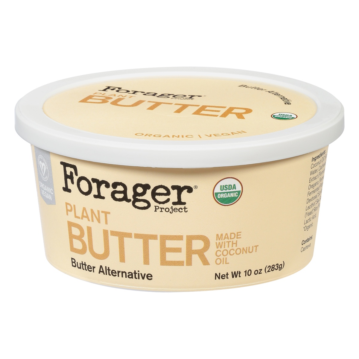 slide 3 of 10, Forager Project Organic Dairy-Free Buttery Spread With Peruvian Salt, 10 oz