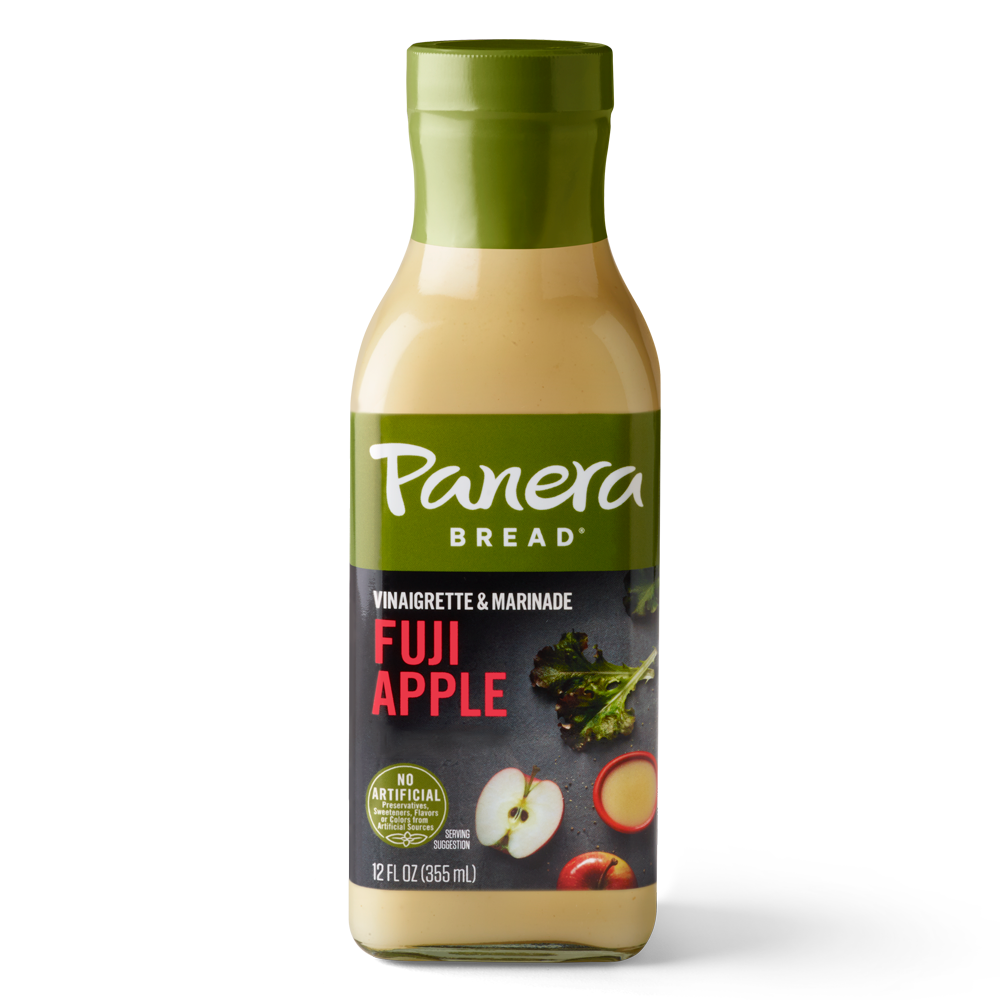 slide 1 of 4, Panera Bread Panera Fuji Apple Vinaigrette Dressing and Marinade, 12 fl oz