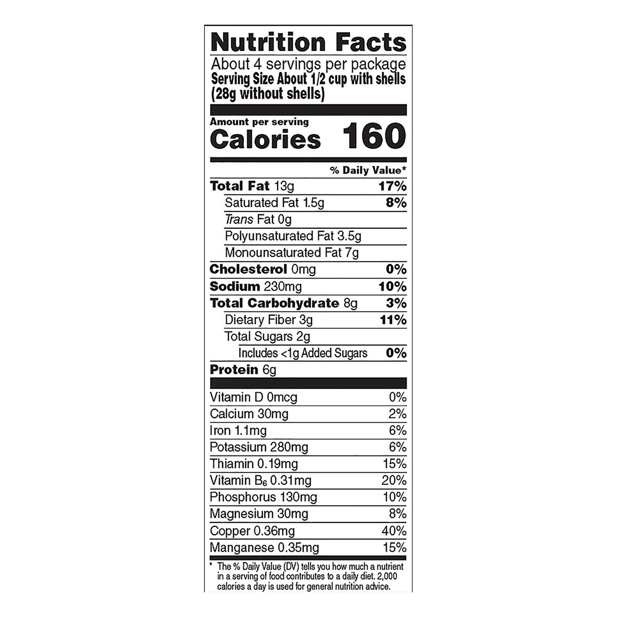 slide 3 of 6, Wonderful Pistachios, In Shell Salt & Pepper Flavored Nuts, 7 Ounce Bag, 7 oz