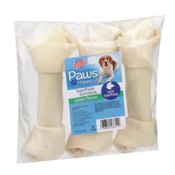 Paws Happy Life 6" Plain Flavor Beefhide Bones