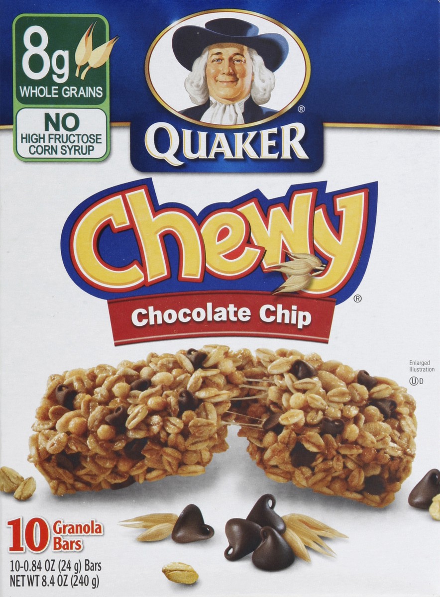 slide 1 of 6, Quaker Granola Bars 10 ea, 10 ct