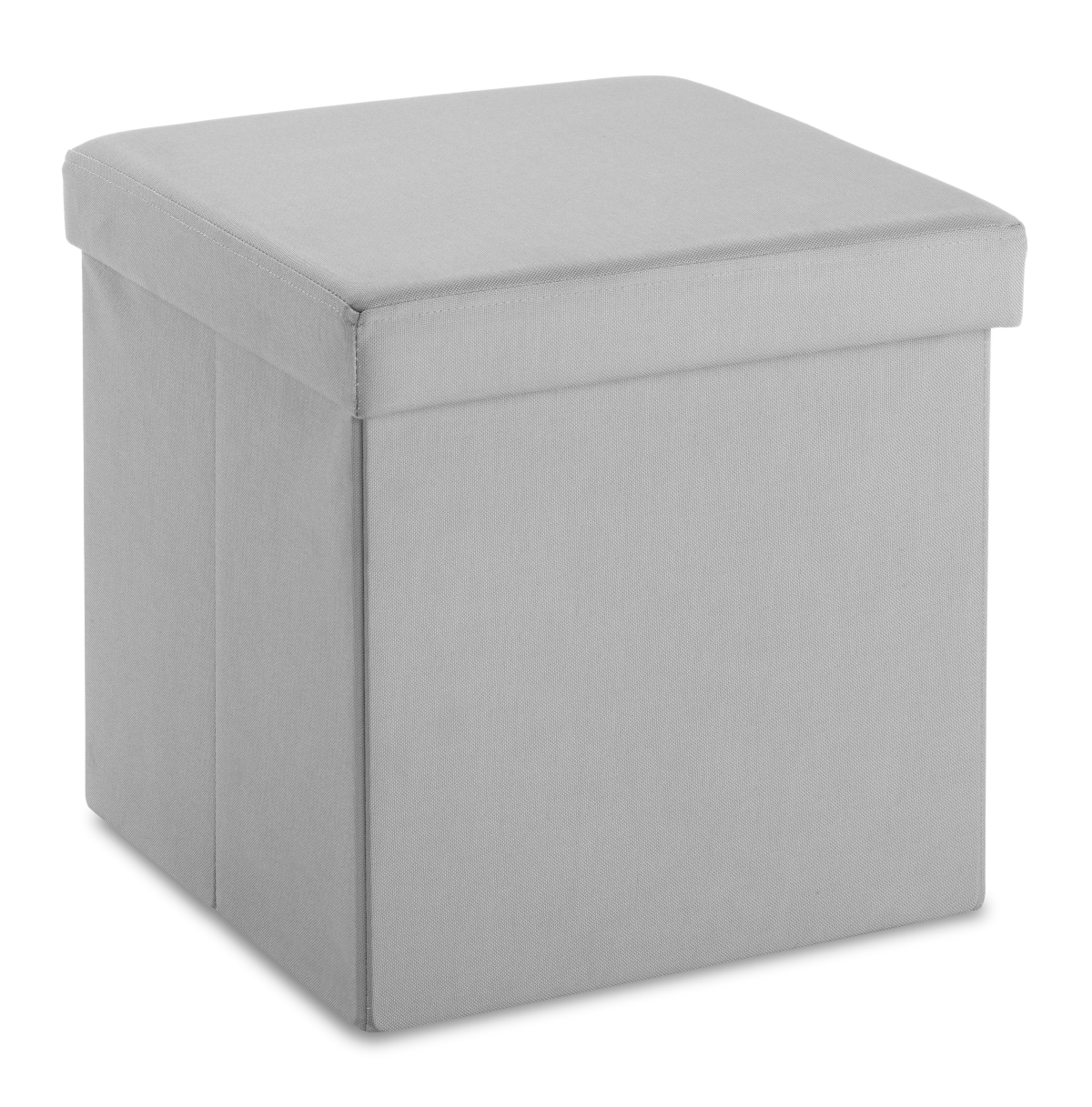 slide 1 of 4, Whitmor Collapsible Storage Ottoman Alloy, 1 ct