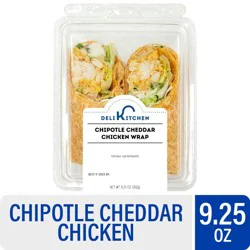Deli Kitchen Chipotle Cheddar Chicken Wrap