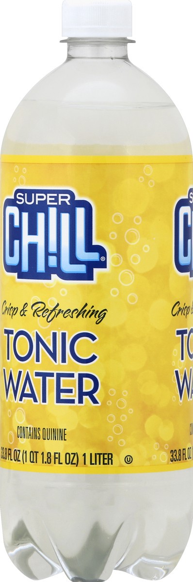 slide 5 of 8, Super Chill Tonic Water Single - 1 liter, 1 liter