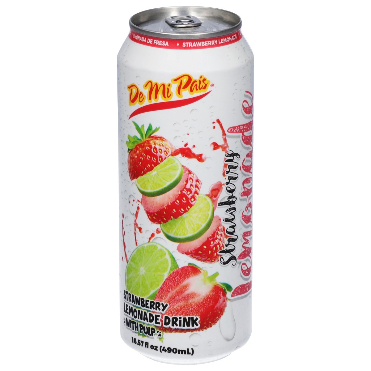 slide 7 of 12, De Mi Pais Strawberry Lemonade Drink with Pulp - 16.57 fl oz, 16.57 fl oz