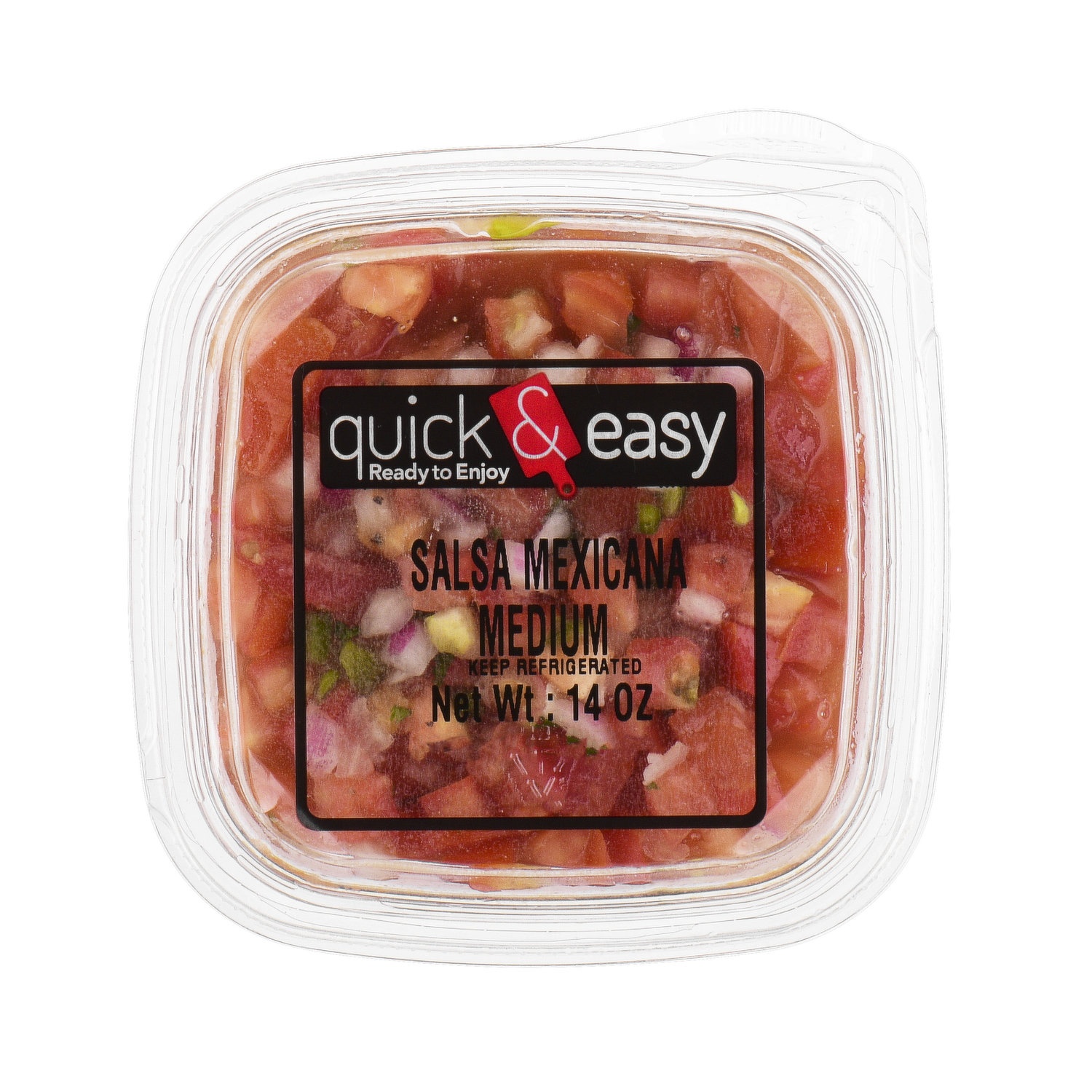 slide 1 of 1, Quick & Easy Salsa Mexicana - 14 oz, 14 oz