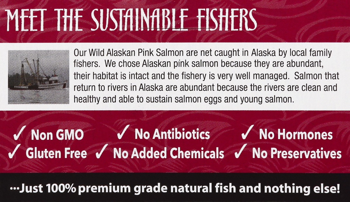 slide 8 of 13, Henry & Lisa's Wild Alaskan Pink Salmon, 7.5 oz