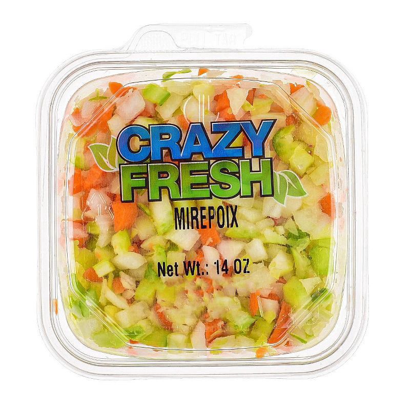 slide 1 of 3, Crazy Fresh Mirepoix - 14oz, 14 oz