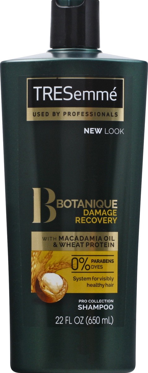 slide 2 of 6, TRESemmé Botanique Damage Recovery Shampoo with Macadamia Oil & Wheat Protein, 22 fl oz