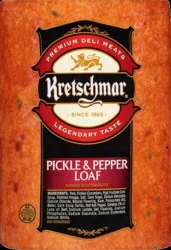 Kretschmar Pickle & Pepper Loaf