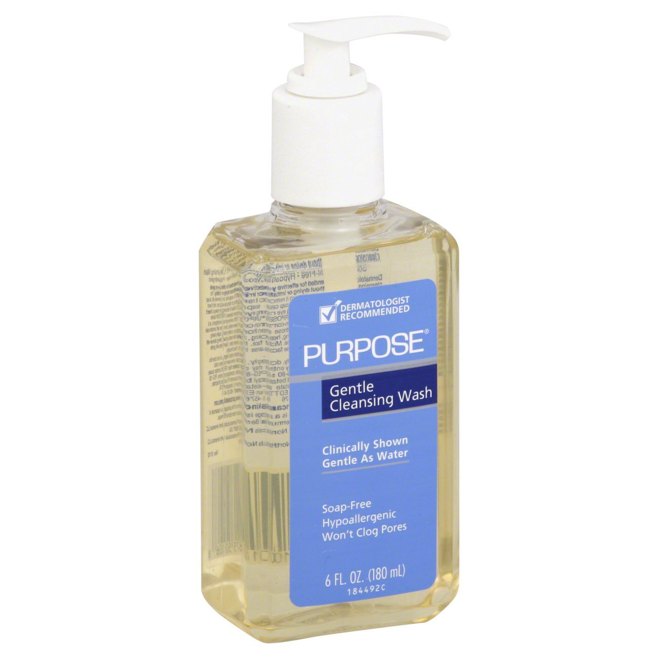 slide 1 of 1, Purpose Gentle Cleansing Wash, 6 oz