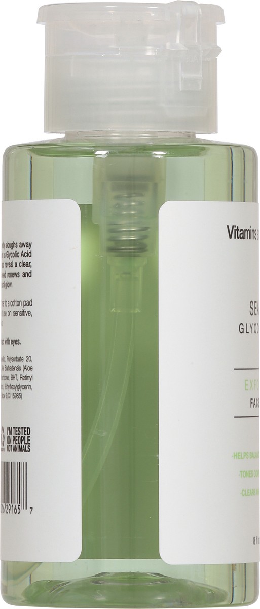 slide 4 of 13, Vitamins and Sea Beauty Exfoliating Seaweed Glycolic Acid Face Toner 8 fl oz, 8 fl oz