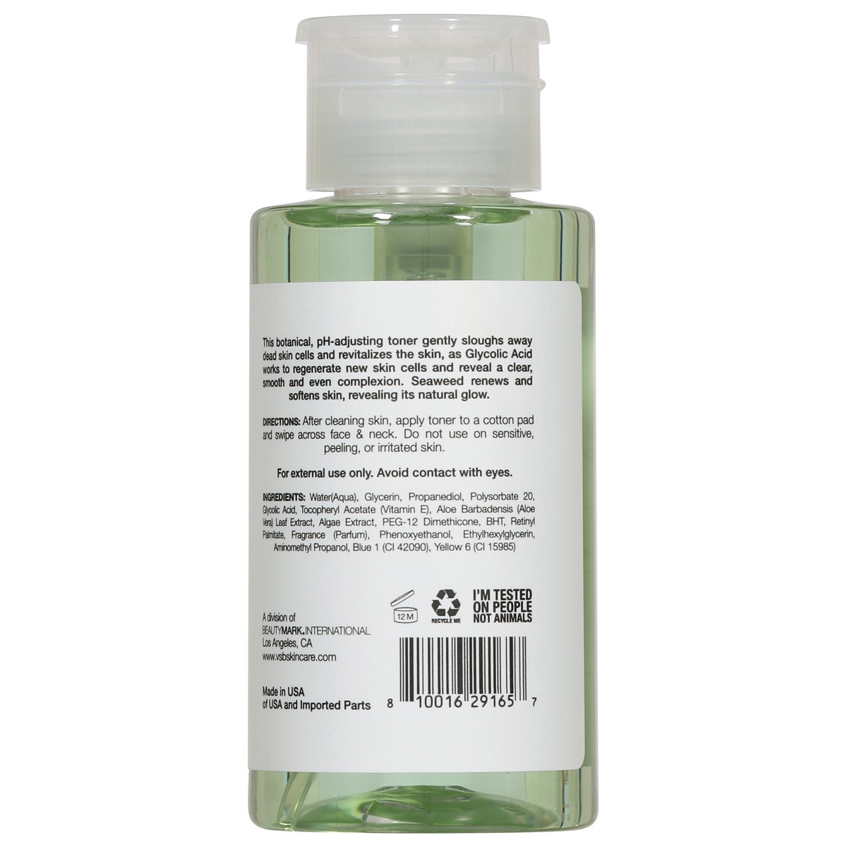 slide 2 of 13, Vitamins and Sea Beauty Exfoliating Seaweed Glycolic Acid Face Toner 8 fl oz, 8 fl oz