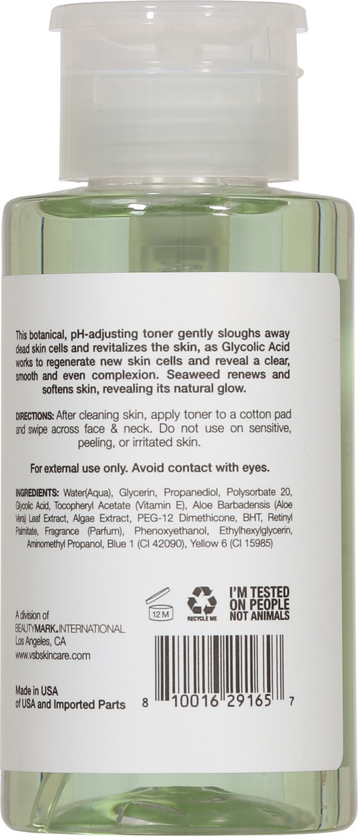 slide 7 of 13, Vitamins and Sea Beauty Exfoliating Seaweed Glycolic Acid Face Toner 8 fl oz, 8 fl oz