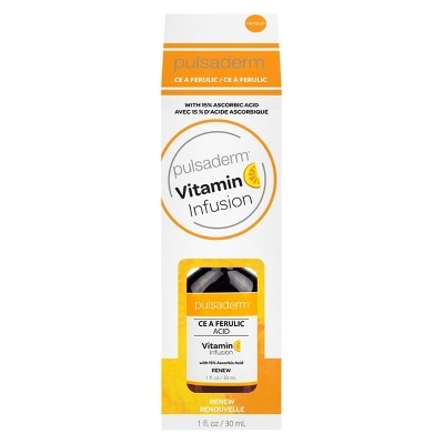 slide 1 of 1, Pulsaderm Vitamin C Infusion Moisturizer, 1 oz