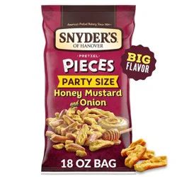 Snyder's of Hanover Honey Mustard & Onion Flavored Pretzel Pieces