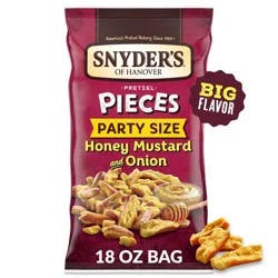Snyder's of Hanover Honey Mustard & Onion Flavored Pretzel Pieces