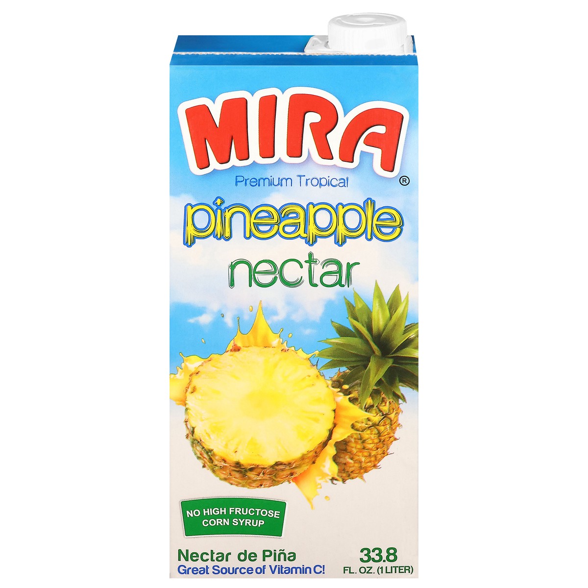 slide 1 of 4, Mira Pineapple Nectar Box - 33.8 fl oz, 33.8 fl oz