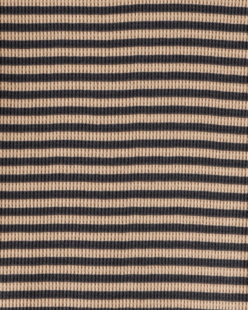 slide 2 of 2, Oshkosh Boys Striped Thermal Long-Sleeve Tee - Brown Brown 4, 1 ct