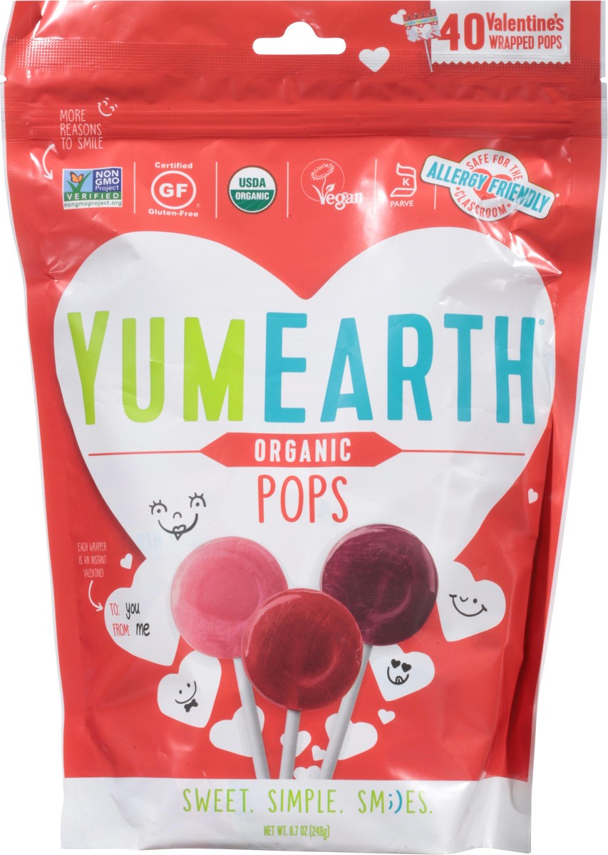 slide 7 of 12, YumEarth Organic Pops 8.7 oz, 8.7 oz