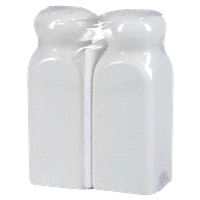 slide 3 of 5, BIA Cordon Bleu BIA White Salt & Pepper Shaker4.25", 1 ct