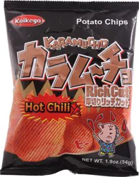 Koikeya Karamucho Hot Chili Potato Chips 1.9 oz Bag