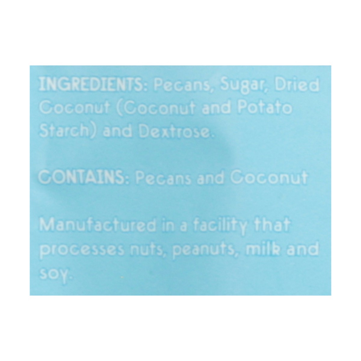 slide 12 of 12, Yomms Snacks Coco Twist Pecans 3.5 oz, 3.5 oz