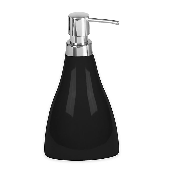 slide 1 of 1, Umbra Curvino Lotion Dispenser - Black, 1 ct