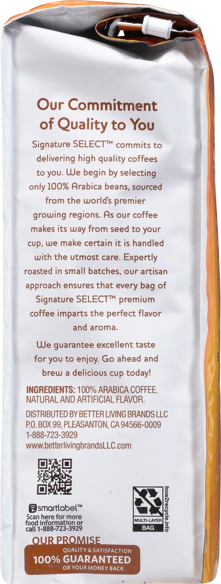 slide 3 of 13, Signature Select Light Roast Ground 100% Arabica Coconut Turmeric Coffee 12 oz, 12 oz