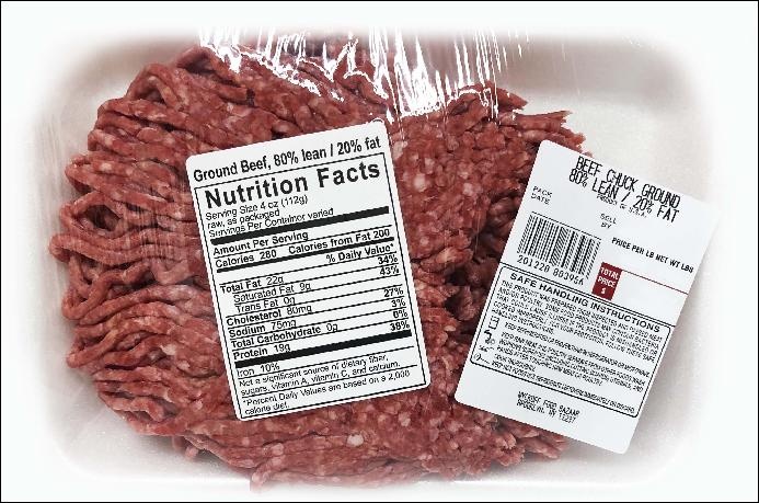 slide 1 of 1, Meat Warehouse Ground Beef F/P, per lb