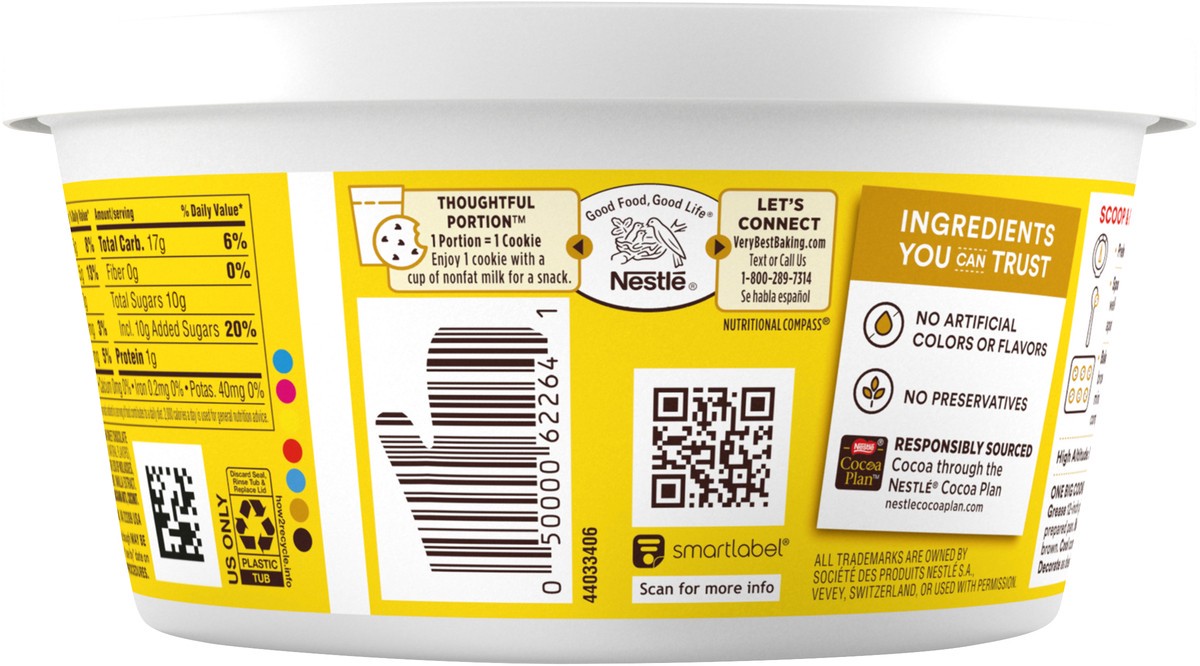 slide 3 of 7, Toll House Chocolate Chip Cookie Dough - 36 oz, 36 oz