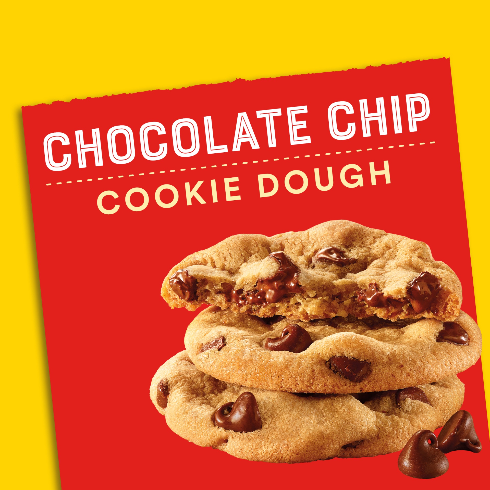 slide 4 of 6, Nestlé Toll House Scoop & Bake Chocolate Chip Cookie Dough Tub, 32 oz