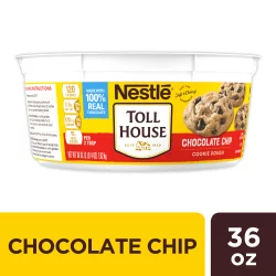Nestlé Toll House Scoop & Bake Chocolate Chip Cookie Dough Tub