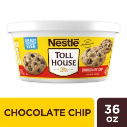 Nestle Toll House Scoop & Bake Chocolate Chip Cookie Dough Tub - 36oz