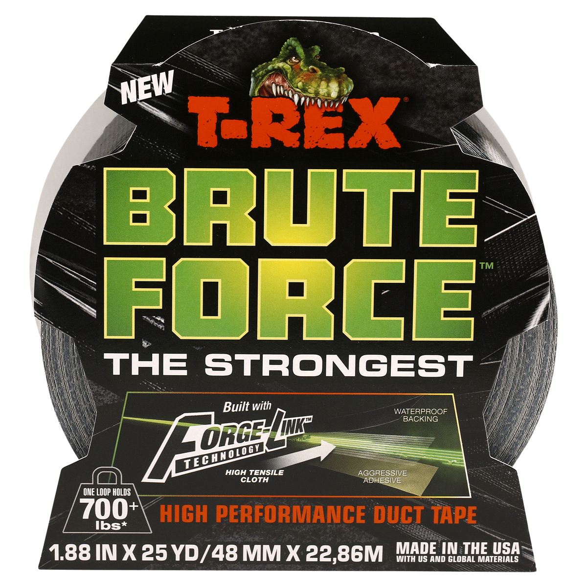 slide 1 of 5, T-Rex T REX T-Rex Brute Force - 1.88 in. x 25 yd., 1 ct
