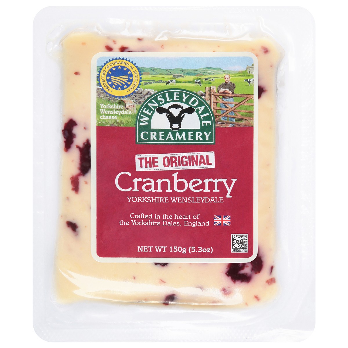 slide 1 of 1, Wensleydale Creamery Creamery The Original Cranberry, 5.3 oz