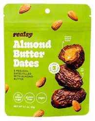 Realsy Almond Butter Dates 3 Each