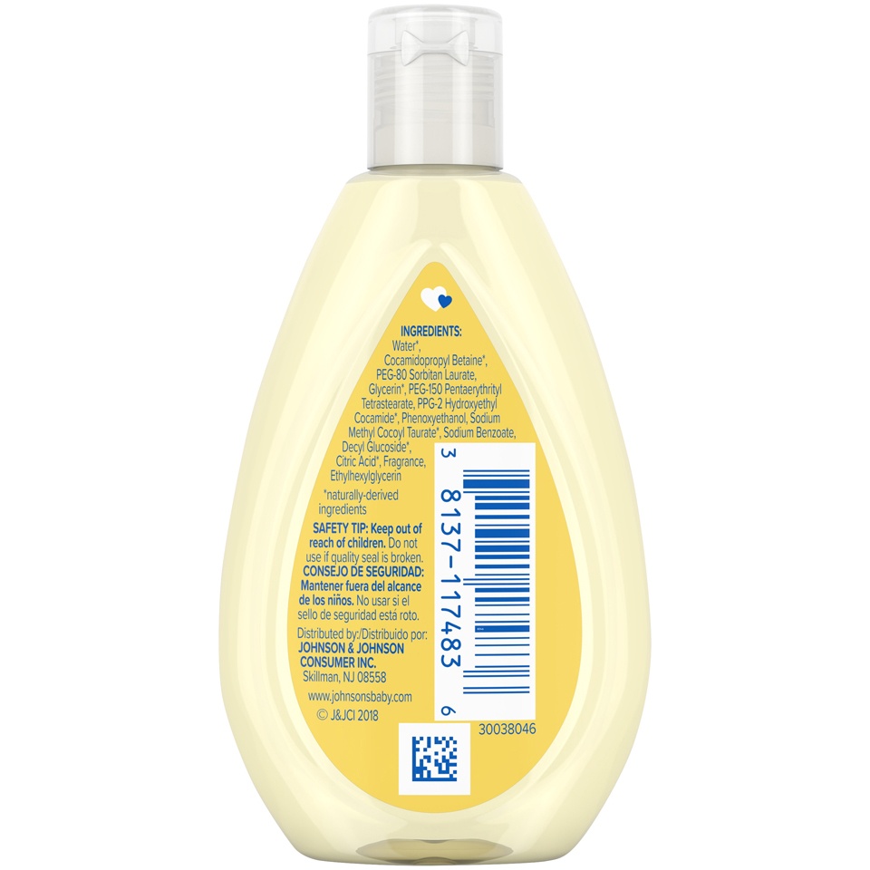 slide 6 of 6, Johnson's Head To Toe Baby Wash & Shampoo, 1.7 fl oz