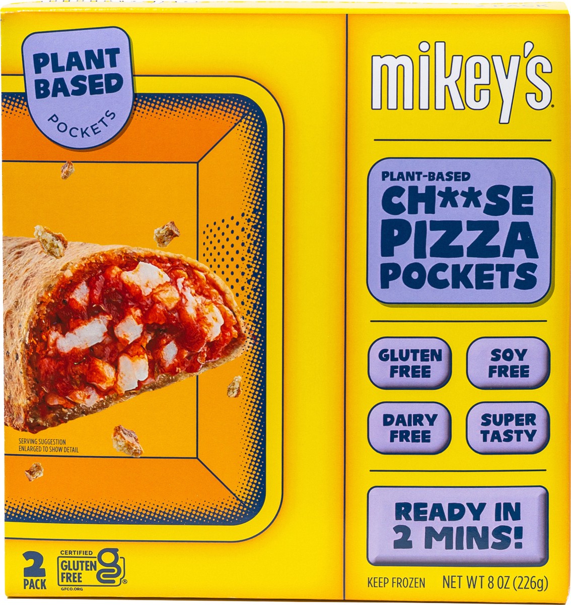 slide 6 of 9, Mikey's Cheese Pizza Pocket, 8 oz