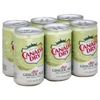 slide 1 of 1, Canada Dry Zero Sugar 6 Pack Ginger Ale Ginger Ale 6 ea - 6 ct, 6 ct; 7.5 fl oz