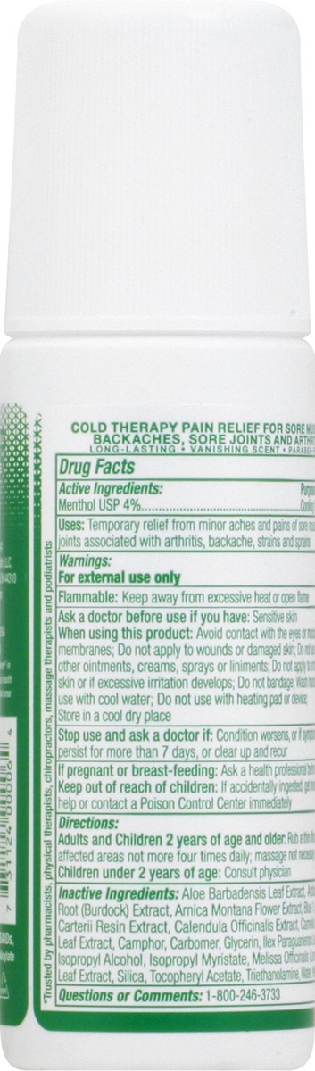 slide 10 of 11, Biofreeze Menthol Pain Relief Overnight Roll-On - 2.5 oz, 1 ct
