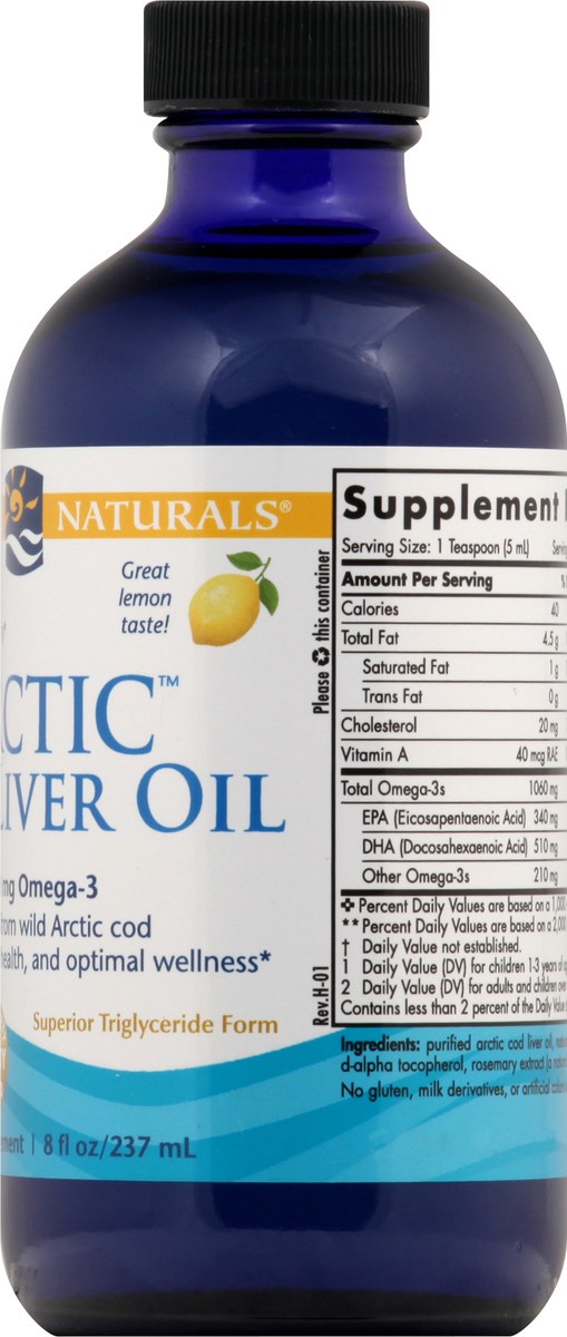 slide 5 of 7, Nordic Naturals Cod Liver Oil 8 oz, 8 oz